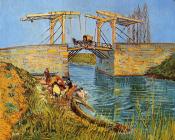 The Langlois Bridge at Arles with Women Washing II